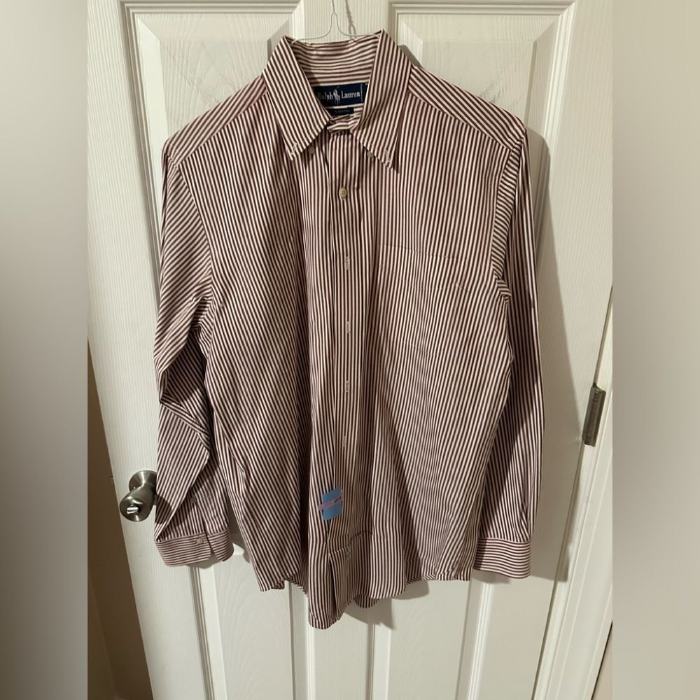 Ralph Lauren Men’s button down Ling sleeve Shirt - 15 1/2